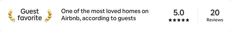 AirBbB rating - guest favourite